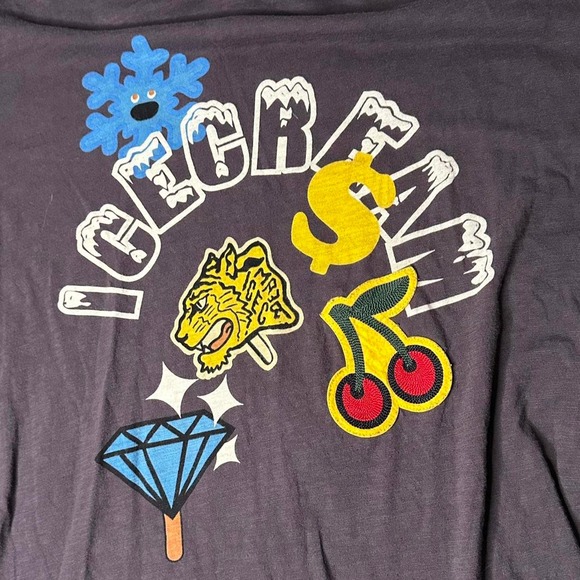 VINTAGE 1990’s RARE BILLIONAIRE BOYS CLUB ICECREAM SINGLE STICH BROWN SHIRT - Picture 4 of 6